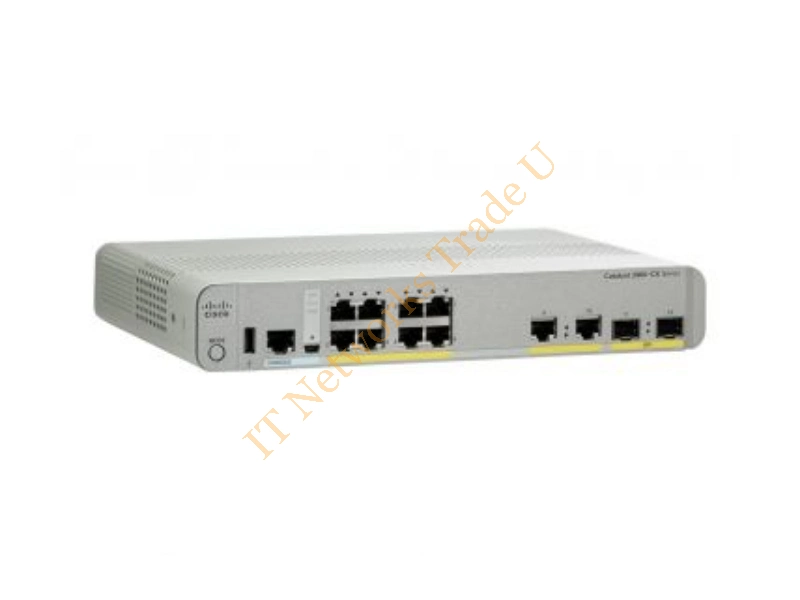 WS-C2960CX-8TCL-RF Cisco Catalyst 2960CX-8TC-L 8-Port Managed Rack-Mountable Network Switch