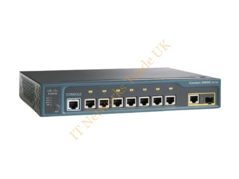 Cisco Catalyst 2960G-8TC Switch managed 7 x 10/100/1000 + 1 x combo Gigabit SFP desktop Network Switch