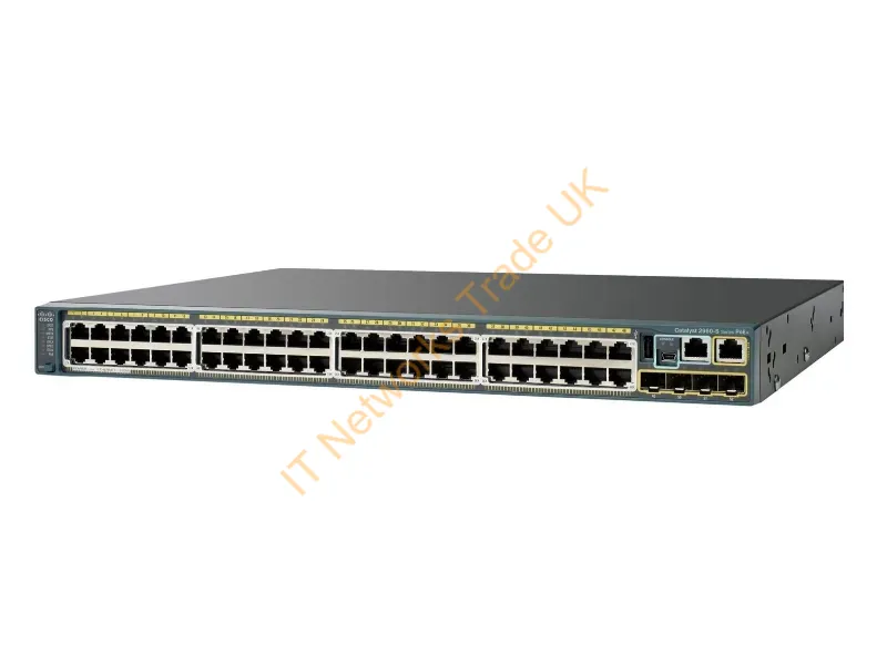 WS-C2960S48FPDL-RF Cisco Catalyst 2960S-48FPD-L Ethernet Network Switch