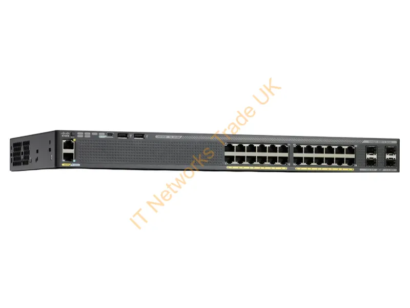 WS-C2960X-24PSL-RF Cisco Catalyst 2960X-24PS-L Ethernet Network Switch