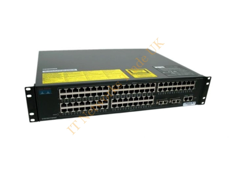 WS-C2980G Cisco Catalyst 2980G 80-Port 80 x 10/100Base-TX + 2 x 1000Base-X GBIC Ethernet Network Switch