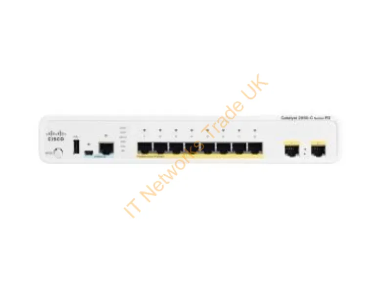 WS-C3560CG-8PCS-RF Cisco Catalyst Compact 3560CG-8PC-S 8-Port Managed Rack-Mountable Network Switch