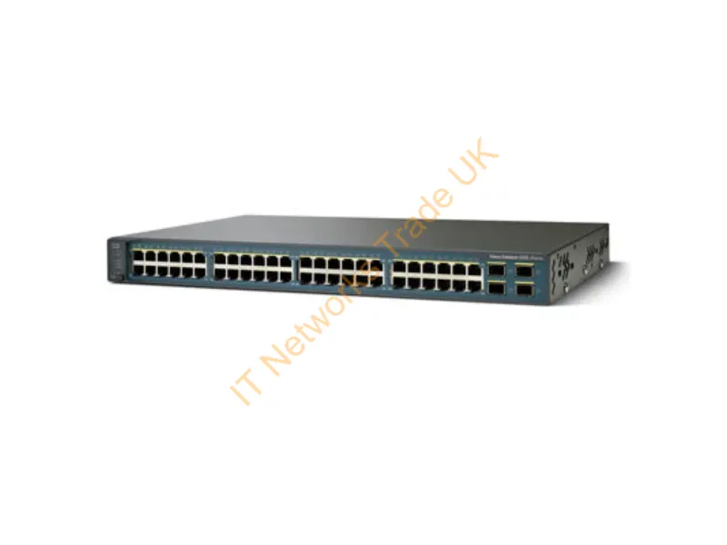 Cisco Catalyst 3560V2-48TS Switch L3 managed 48 x 10/100 + 4 x SFP rack-mountable Network Switch