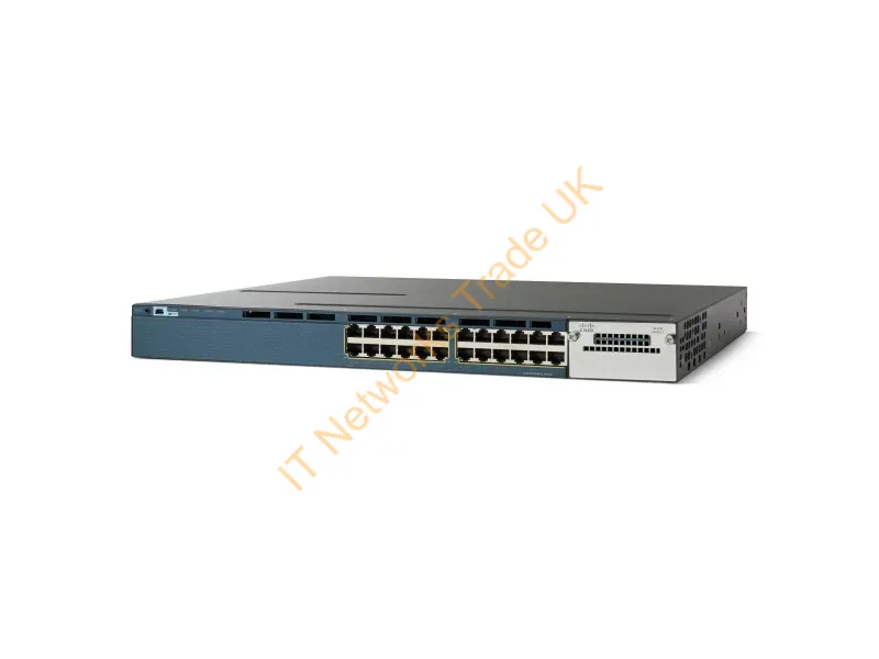 Cisco Catalyst 3560X-24P-S Switch managed 24 x 10/100/1000 (PoE) rack-mountable PoE Network Switch