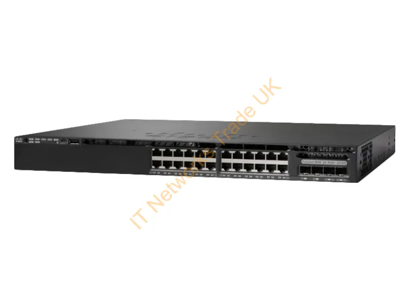 WS-C3650-24PD-L-RF Cisco Catalyst WS-C3650-24PD Ethernet Network Switch