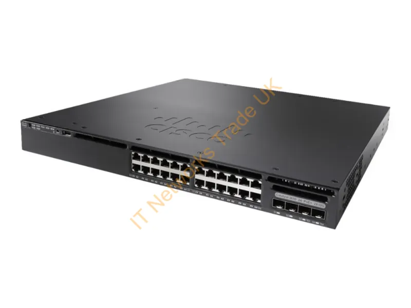 WS-C3650-24PD-S-RF Cisco Catalyst 3650-24PD Ethernet Network Switch
