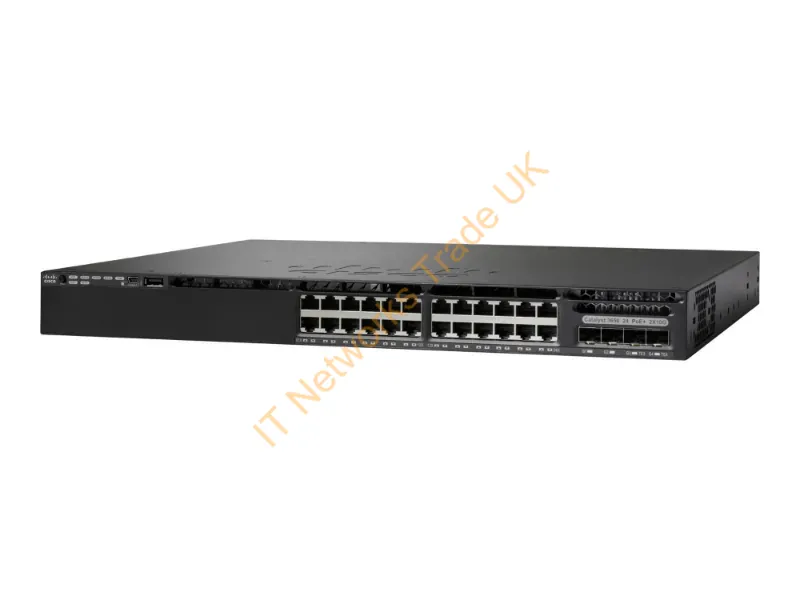 WS-C3650-24PS-L-RF Cisco Catalyst 3650-24P Ethernet Network Switch