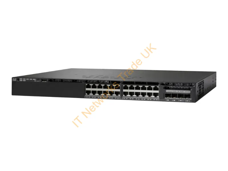 WS-C3650-24TD-S-RF Cisco Catalyst WS-C3650-24TD Ethernet Network Switch