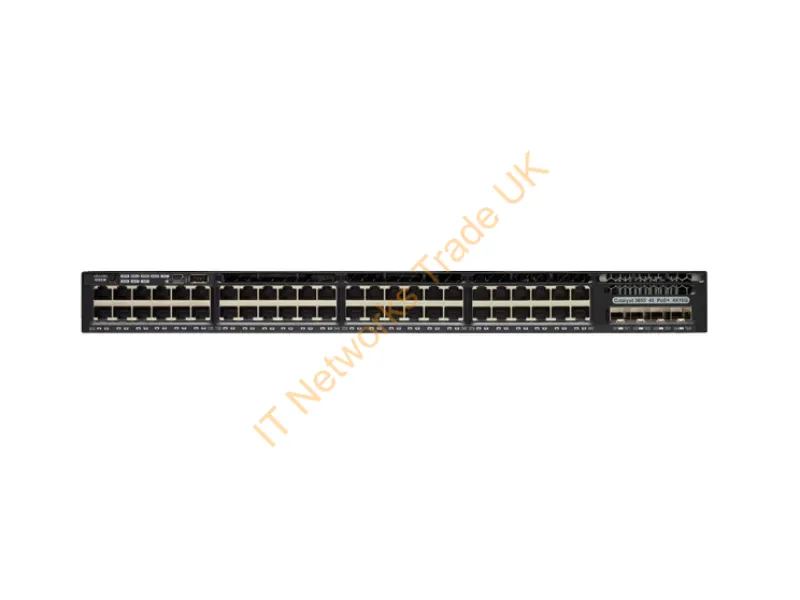 Cisco Catalyst 3650-48FD-L Switch managed 48 x 10/100/1000 (PoE+) + 2 x 10 Gigabit SFP+ desktop, rack-mountable PoE+ Network Switch