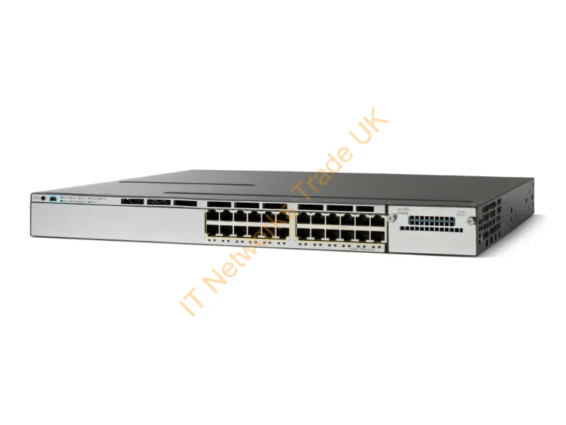 Cisco Catalyst 3750X-24T-E Switch L3 managed 24 x 10/100/1000 rack-mountable Network Switch