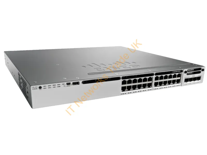 WS-C3850-24P-L-RF Cisco Catalyst WS-C3850-24P-L Ethernet Network Switch