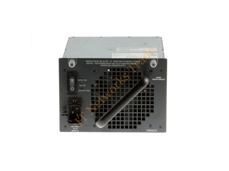 WS-CAC-1300W Cisco 1300-Watts AC Power Supply for Catalyst 6500