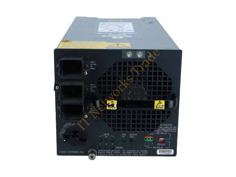 WS-CAC-8700W-E Cisco 8700-Watts AC Input Power Supply for Catalyst 6500
