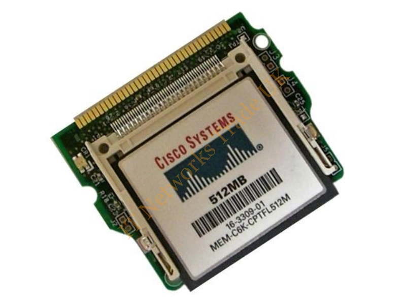 WS-CF-UPG= Cisco Catalyst 6500/Cisco 7600 Compact Flash Upgrade With 512MB Flash Memory