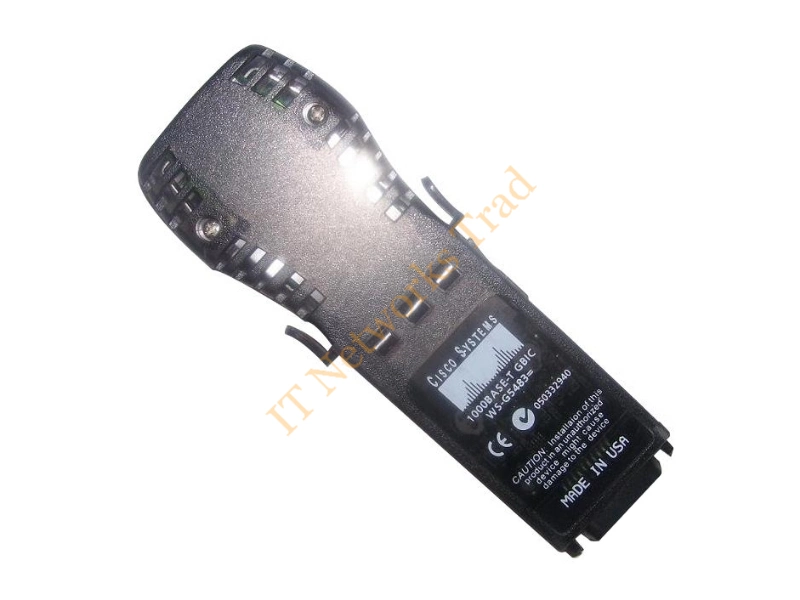 WS-G5483-1 Cisco 1.25Gb/s 1000Base-T Copper 100m RJ-45 Connector Copper GBIC Transceiver Module