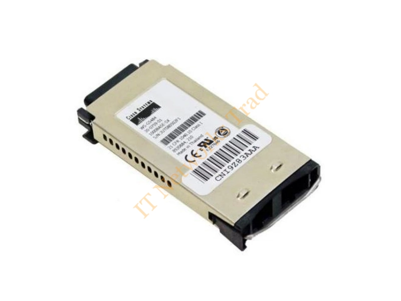 WS-G5484R Cisco 1Gbps 1000Base-SX Multi-mode Fiber 550m 850nm Duplex SC Connector GBIC Transceiver Module