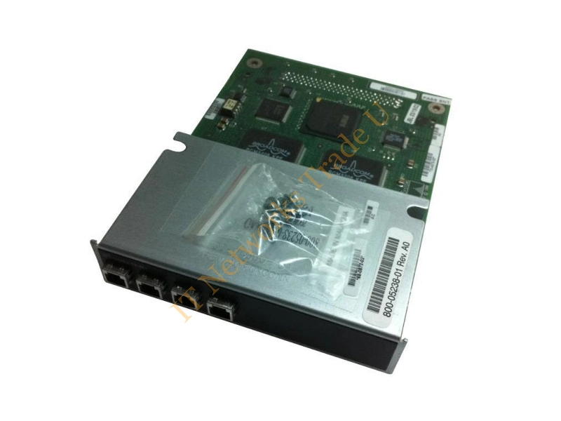 WS-U4504-FX-MT Cisco Catalyst 4000 4-Port 100FX Uplink Daughter Card Networking Accessory