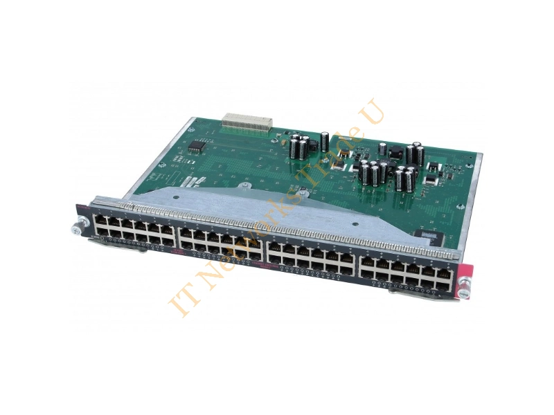WS-X4148-RJ= Cisco Catalyst 4000 10/100Base-T 48-Ports RJ-45 Fast Ethernet Switch Plug-in Module Switch Module