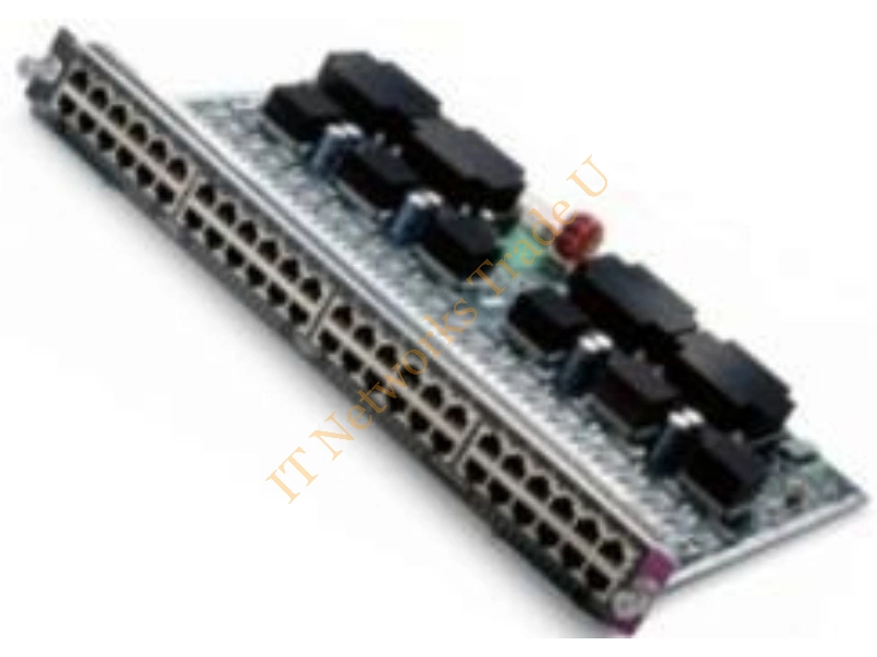 WS-X4248-RJ45V= - Cisco WS-X4248-RJ45V= network switch transceiver module
