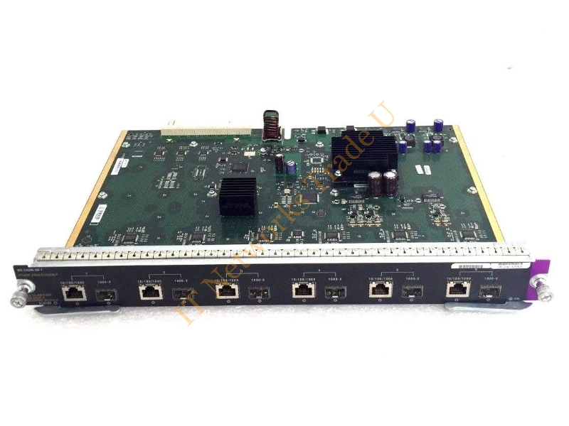 WS-X4506-GB-T Cisco Catalyst 4500 6-Port 10/100/1000 POE/SFP Module Switch Module