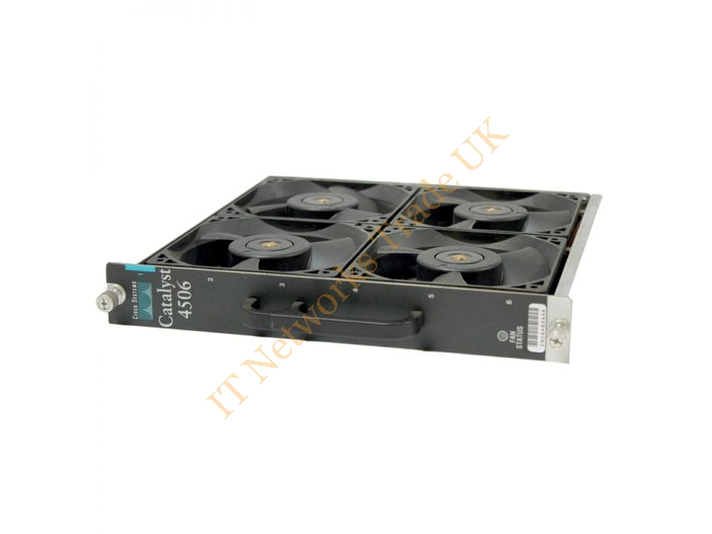 WS-X4596 Cisco Catalyst 4506 Fan Tray Catalyst 4500 Non-E-Series Chassis Cooling Fan