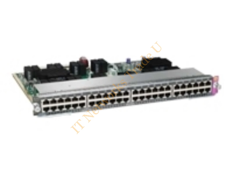 WS-X4648-RJ45V-E= - Cisco Catalyst WS-X4648-RJ45V-E= Managed Power over Ethernet (PoE) network switch