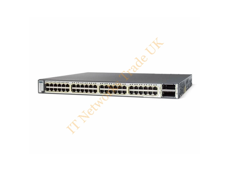 WS-X4748-UPOE+E - Cisco X4748-Upoe+E, L2 Gigabit Ethernet (10/100/1000) Power Over Ethernet (Poe) 1U Silver