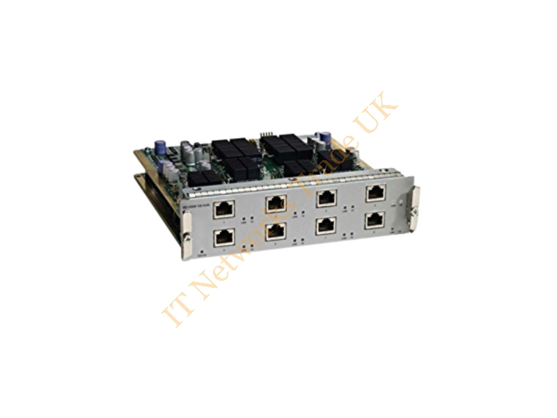 WS-X4908-10G-RJ45= Cisco 8-Ports RJ-45 10GBase-T LAN Line Card Switch Module