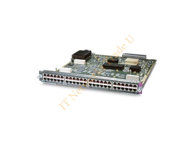 WS-X6348-RJ45 Cisco Catalyst 6000 48-Port 10 / 100BTX RJ45 Ethernet Module Networking Accessory