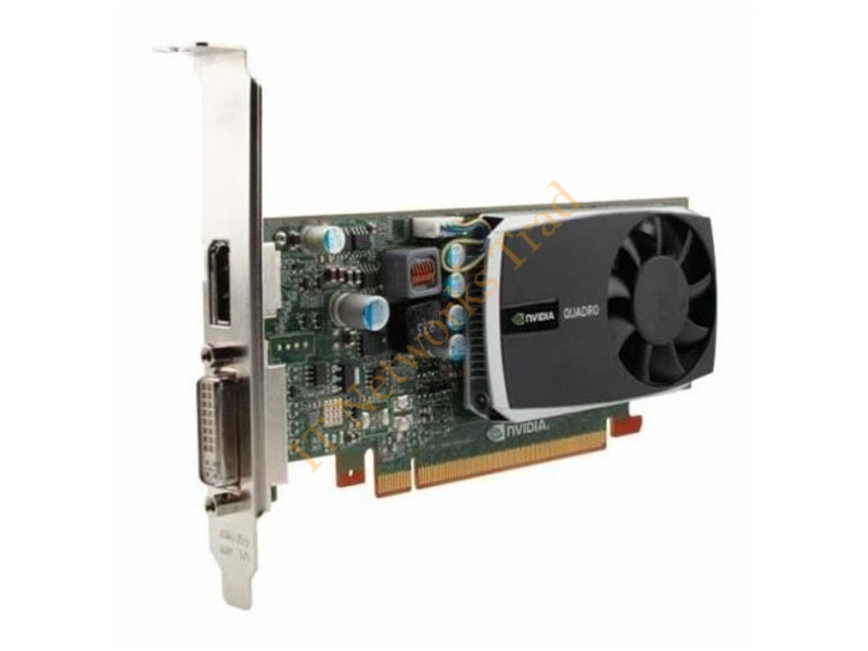 WS093ATR HP nVidia Quadro 600 PCI Express 1GB DVI DisplayPort Video Graphics Card