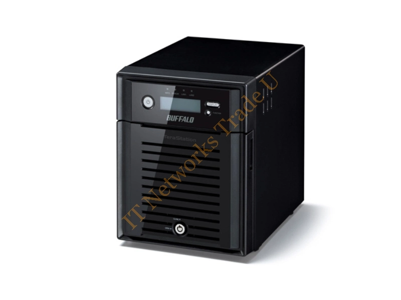 WS5400DR0404W2EU - Buffalo TeraStation WS5400DR Storage server Ethernet LAN Black NAS Servers