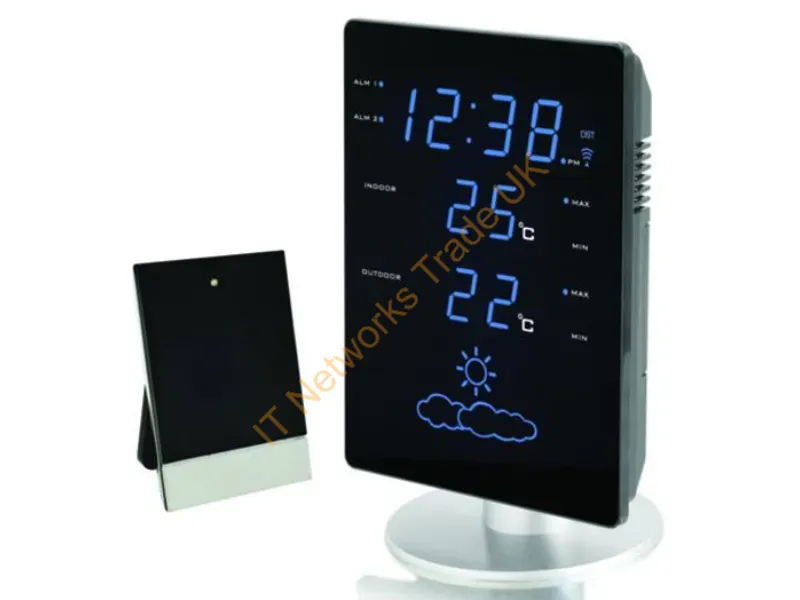 WS6820 - Technoline WS 6820 digital weather station Black