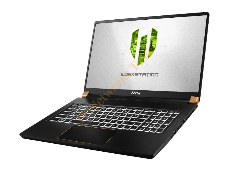 WS751091 MSI WS75 9TK-1091 Mobile Workstation 17.3 inch Intel -Core i7-9750H 2.6-4.5GHz/ 32GB (16GB*2) DDR4/ 512GB NVMe SSD/ RTX 3000/ USB3.1/ Windows 10 PRO (Matte Black with Gold Diamond cut) Laptop System