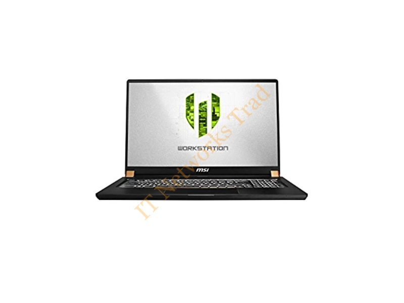 WS75497 MSI WS75 9TL-497 17.3 inch Intel -Core i7-9750H 2.6GHz/ 32GB DDR4/ 512GB NVMe SSD/ Quadro RTX 4000/ USB3.1/ Windows 10 Pro Ultrabook (Matte Black with Gold Diamond cut) Laptop System