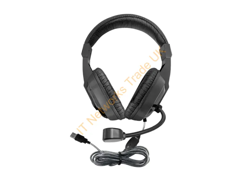 WSP2BK-40 - Hamiltonbuhl Worksmart Plus Headset Wired Head-Band Calls/Music Usb Type-A Black