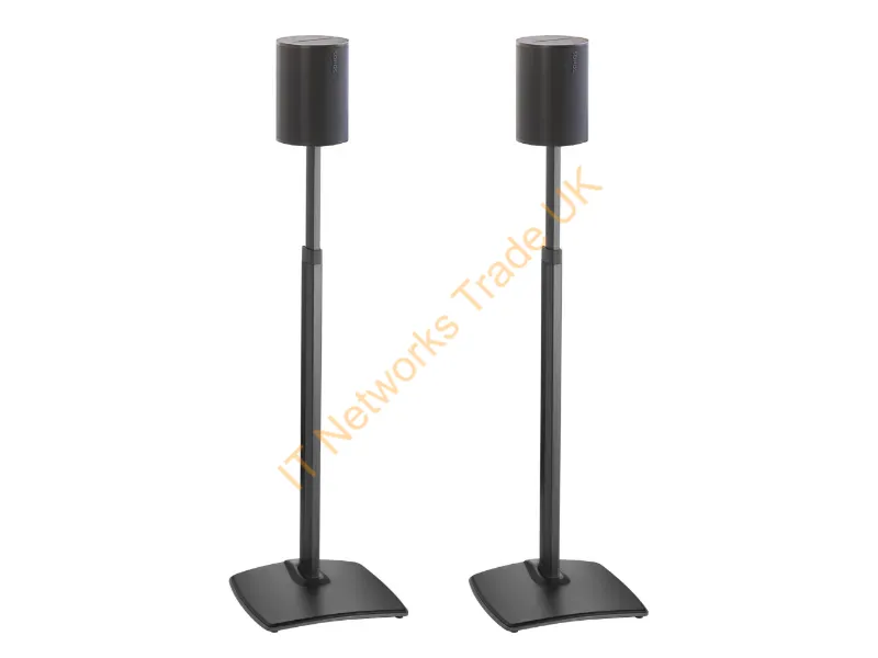 WSSE1A2-B2 - SANUS WSSE1A2-B2 ADJUSTABLE SPEAKER STAND SONOS ERA 100 PAIR BLACK
