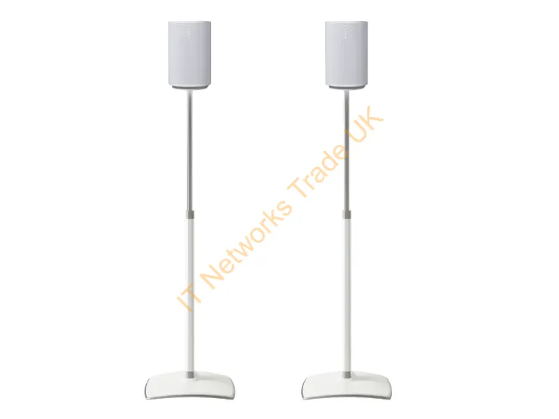 WSSE1A2-W2 - SANUS WSSE1A2-W2 ADJUSTABLE SPEAKER STAND SONOS ERA 100 PAIR WHITE