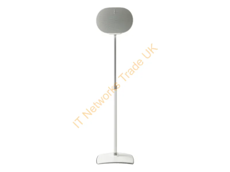 WSSE3A1-W2 - C2G Sonos Adj Speaker Stand Single White