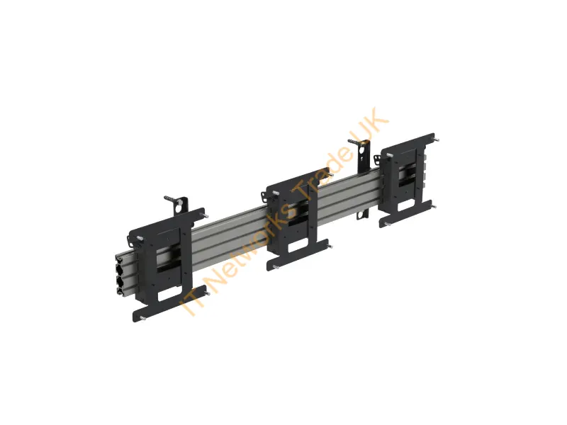 WT223110LL-A2 - Ergonomic Solutions SpacePole Digital Signage Menu board mount, with tilt, for 3 screens (portrait) up to 32" (VESA 100 and 200)