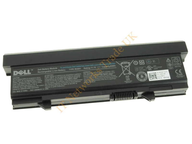 WU843 Dell 6-Cell Battery (11.1v-56whr) for Latitude E5400 E5500 Series Laptop Battery