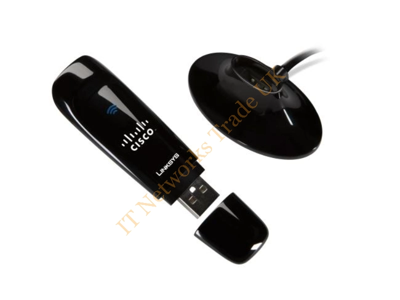 WUSB600N Cisco Linksys WUSB600N Dual-Band Wireless-N USB Network Adapter Wireless LAN Card