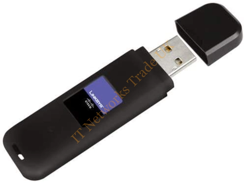 WUSB600NEU Cisco Linksys WUSB600N Dual-Band Wireless-N USB Network Adapter Wireless LAN Card
