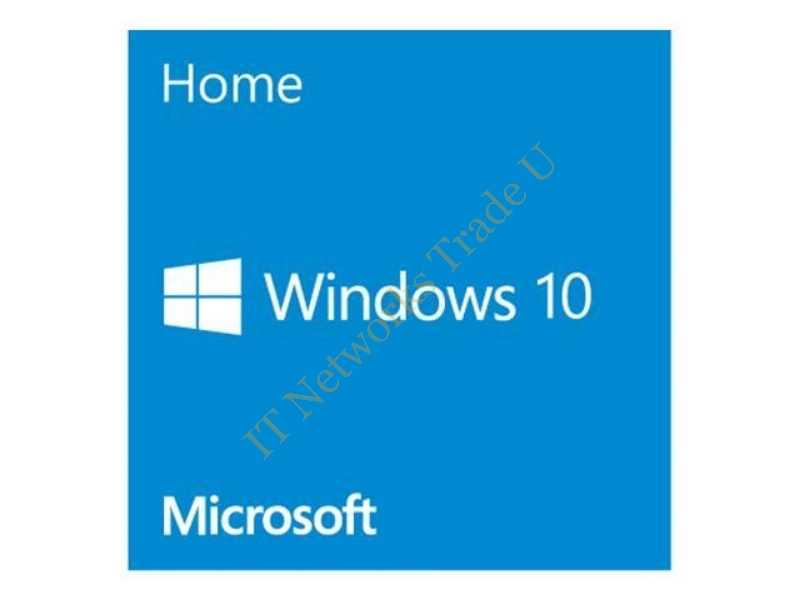 WV2-00011 Microsoft Windows 10 Home Operating System 64-bit English (3-Pack), Operating System