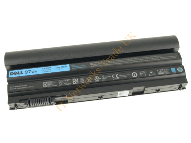 WV2VV Dell 9-Cell Li-Ion Battery for Latitude E6520 E6420 E5520 E5420 Type M5Y0X Laptop Battery