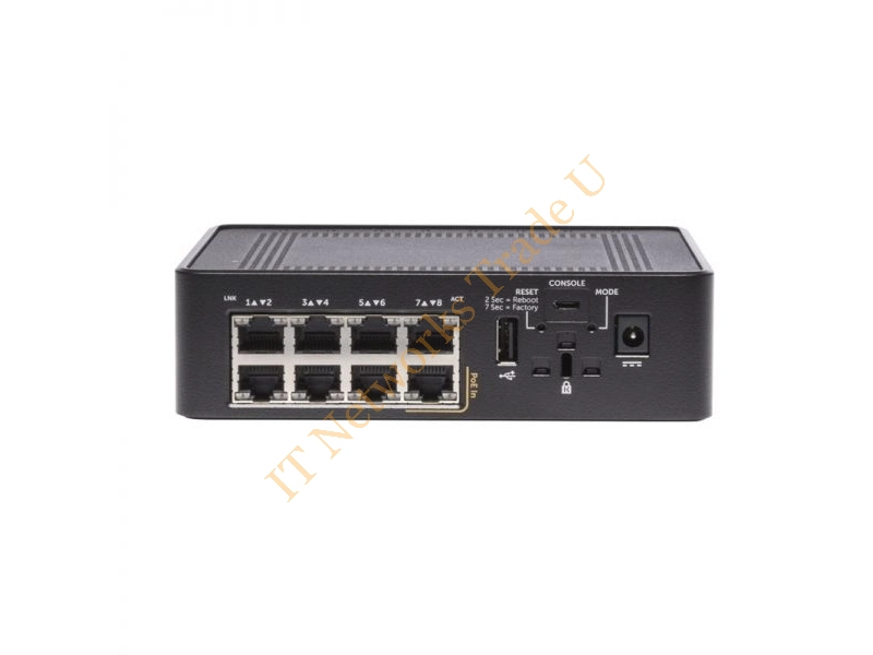 X1008 Dell Networking X1008 8-Port 8 x 10/100/1000 Gigabit Ethernet Managed Network Switch