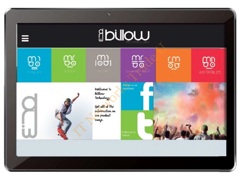 X101PROB - Billow X101PRO 16GB Black tablet Accessory