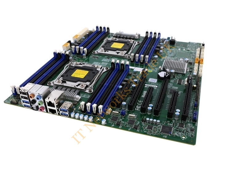 X10DAX-B Supermicro Dual LGA2011/ Intel C612/ DDR4/ SATA3/USB3.0/ A/2GbE/ EATX Server Motherboard