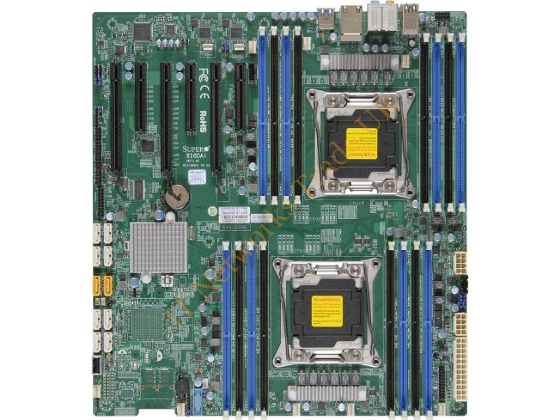 X10DAX Supermicro Intel Xeon E5-2600 v4 /v3 C612 Chipset E-ATX System Board Dual Socket R3 LGA 2011 Server Motherboard