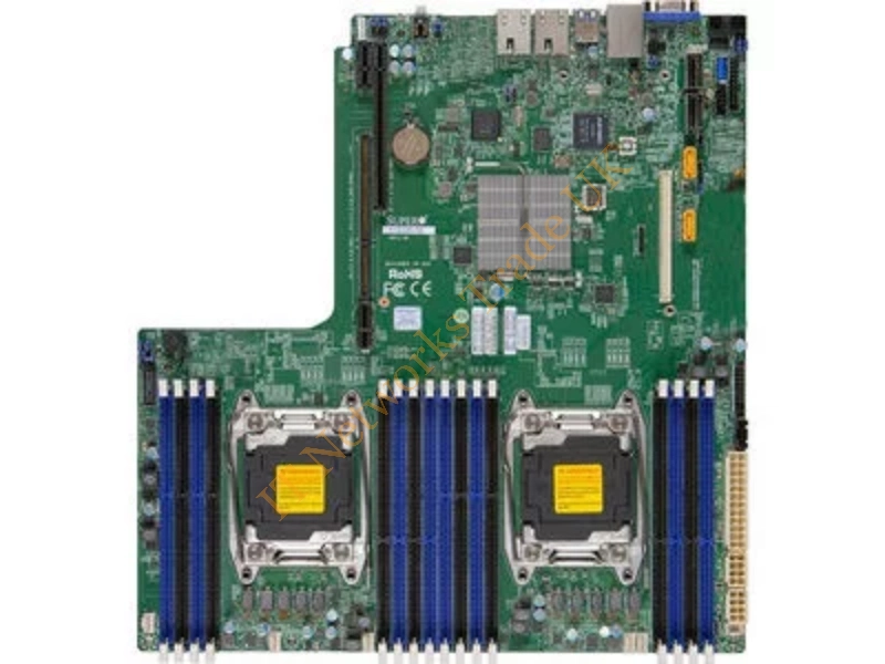 X10DDW-IN-B Supermicro Dual LGA2011/ Intel C612/ DDR4/ SATA3/USB3.0/ V/2GbE/ Proprietary WIO Server Motherboard