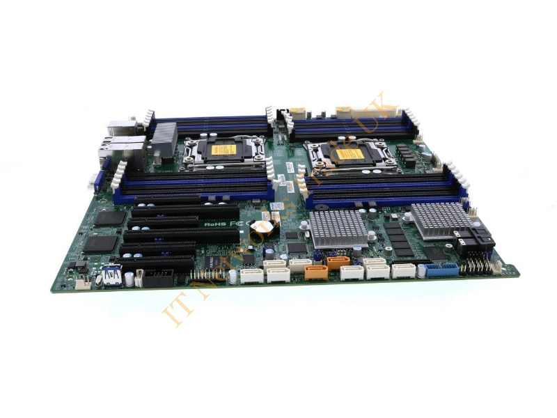 X10DRC-LN4+-B Supermicro Dual LGA2011/ Intel C612/ DDR4/ SATA3/SAS3/USB3.0/ V/4GbE/ Enhanced EATX Server Motherboard